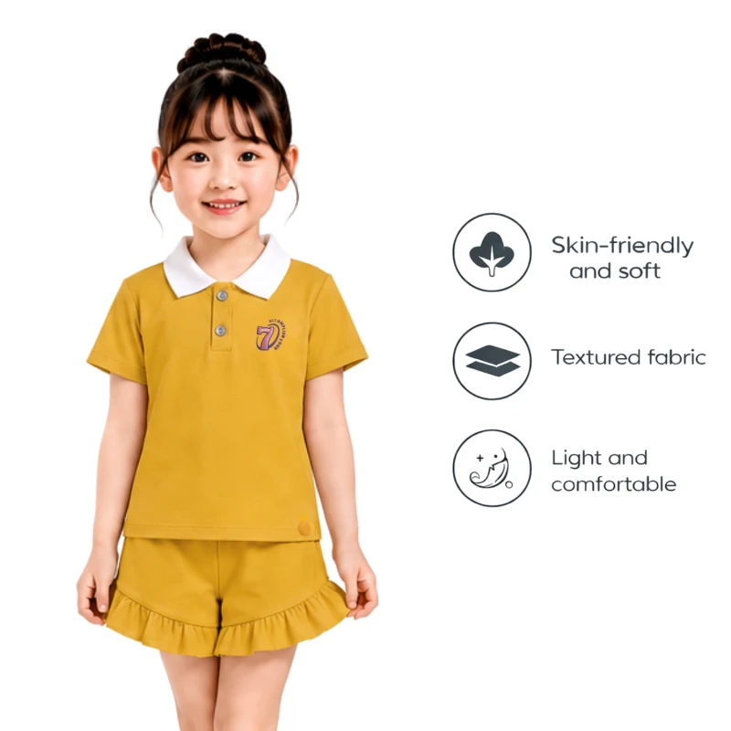 Setelan Anak Perempuan Yellow Complish You 3005
