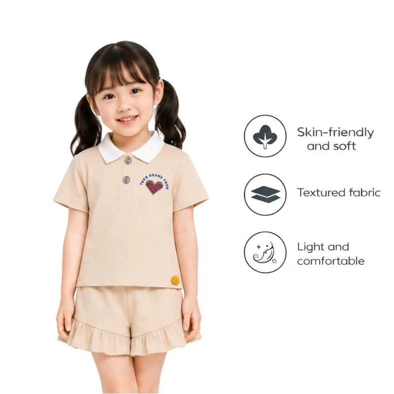 Setelan Anak Perempuan Cream Your Dreams 3005