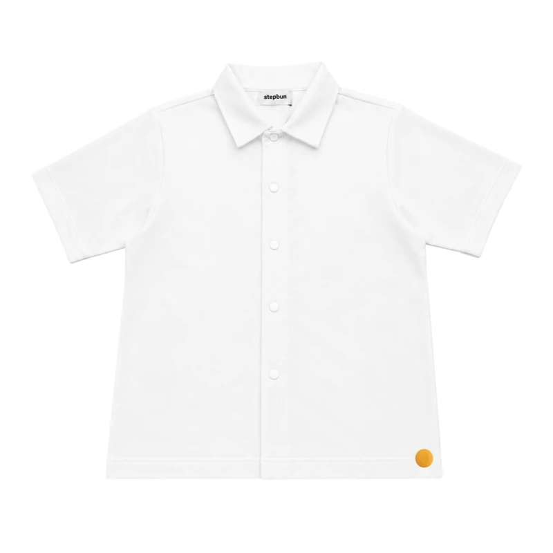 Polo Kids White Casual Look