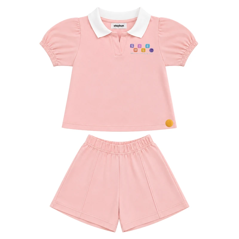 Setelan Anak Perempuan Peach Happy Everyday 3004