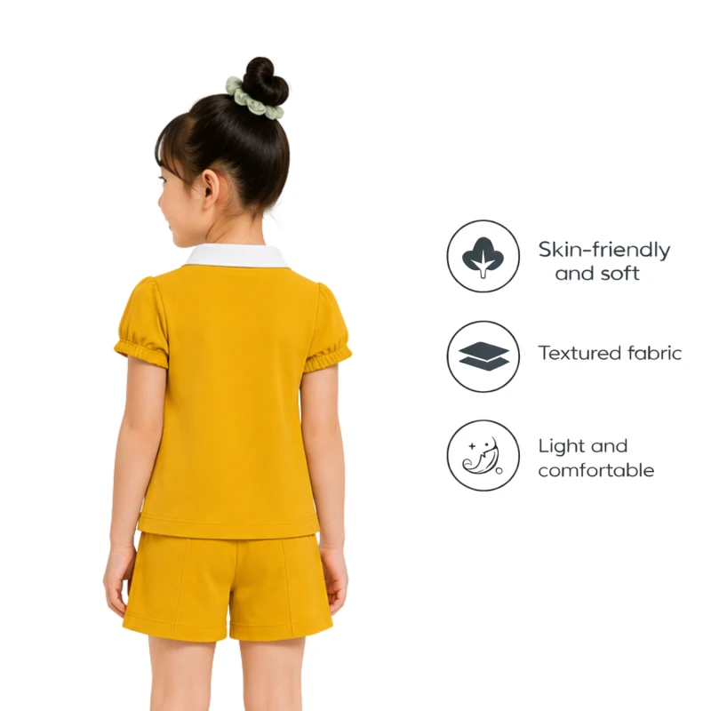 Setelan Anak Perempuan Yellow Believe 3004