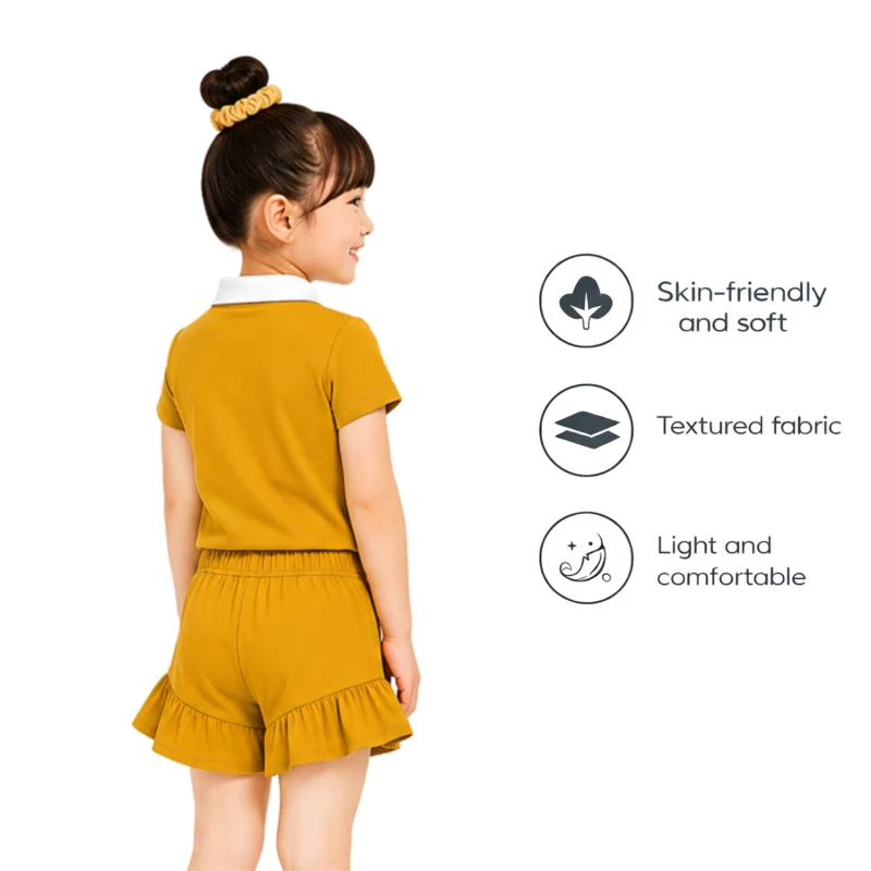 Setelan Anak Perempuan Yellow 3005