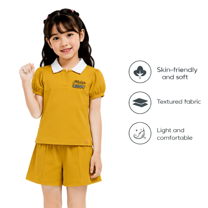 Setelan Anak Perempuan Yellow Makes Happy 3004