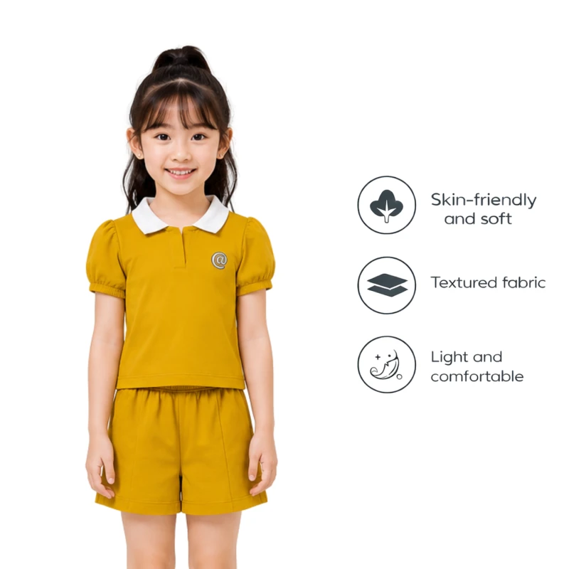 Setelan Anak Perempuan Yellow @ 3004