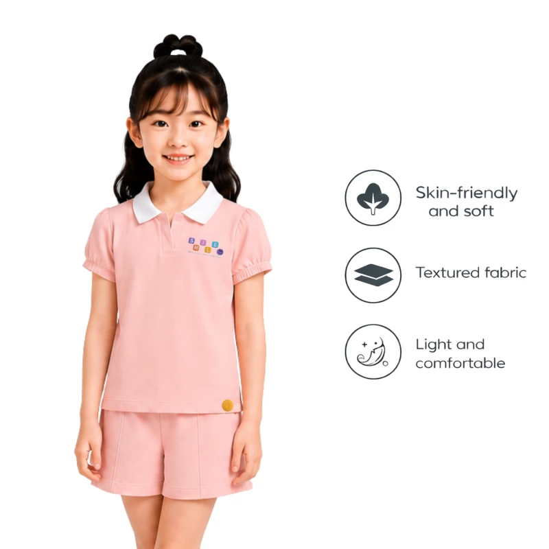 Setelan Anak Perempuan Peach Happy Everyday 3004