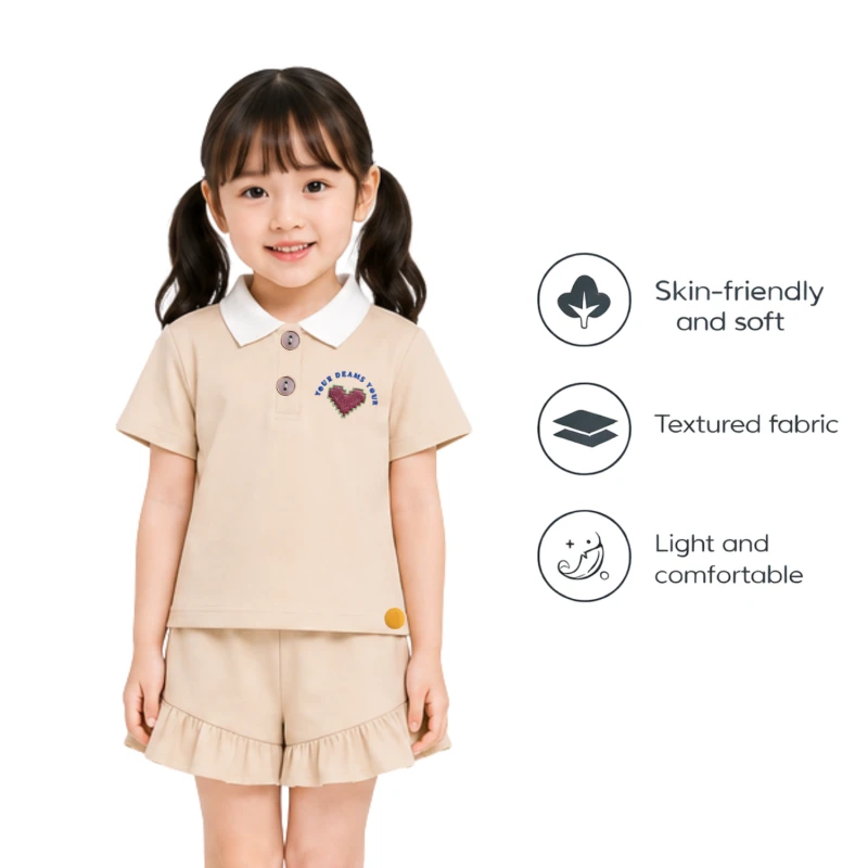 Setelan Anak Perempuan Cream Your Dreams 3005