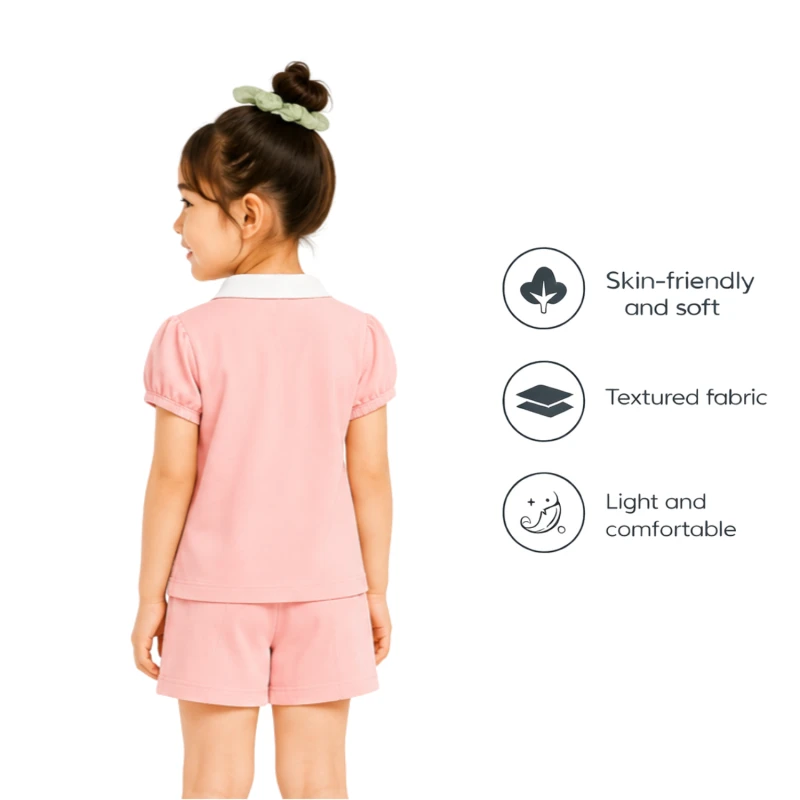 Setelan Anak Perempuan Peach Believe 3004