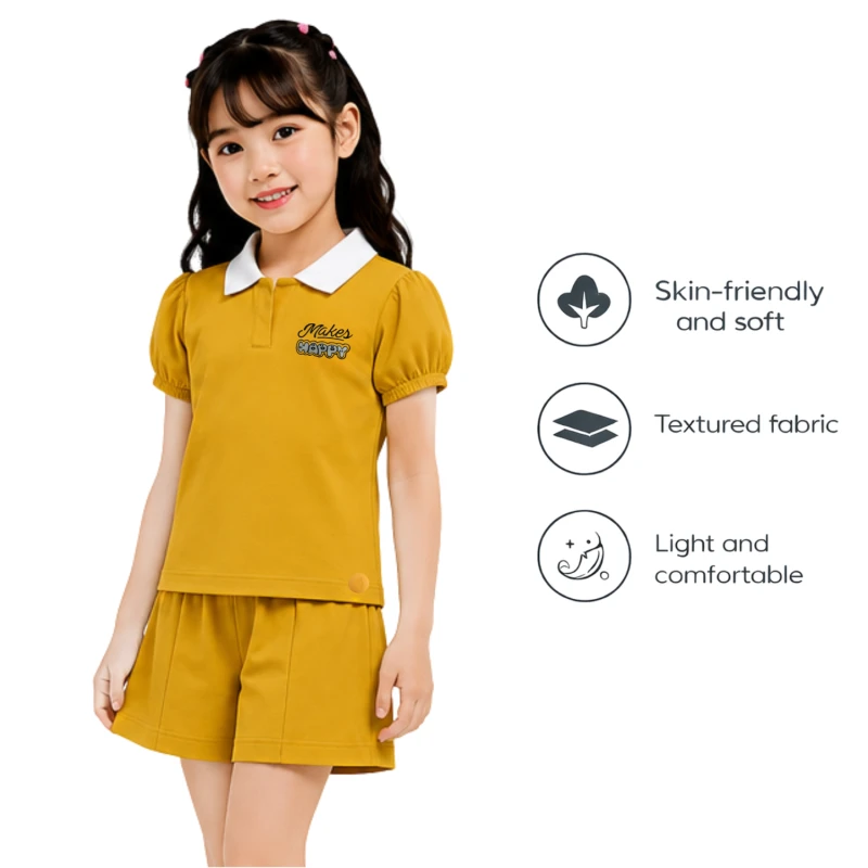 Setelan Anak Perempuan Yellow Makes Happy 3004