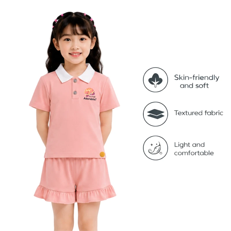 Setelan Anak Perempuan Peach Cutie 3005