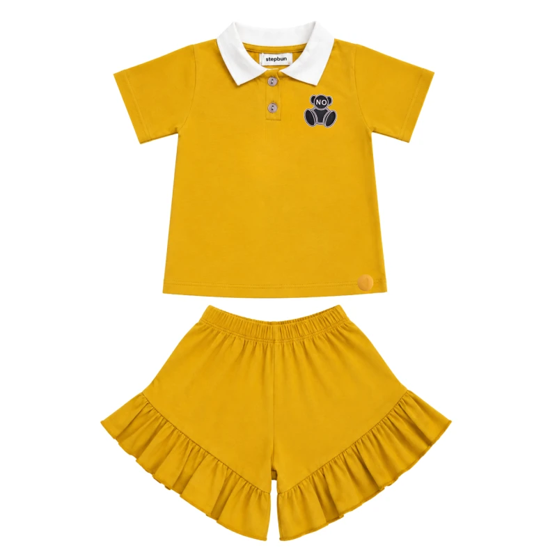 Setelan Anak Perempuan Yellow No 3005