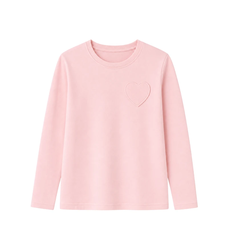 Long Sleeve Wanita Old Navy Basic Tee Pink