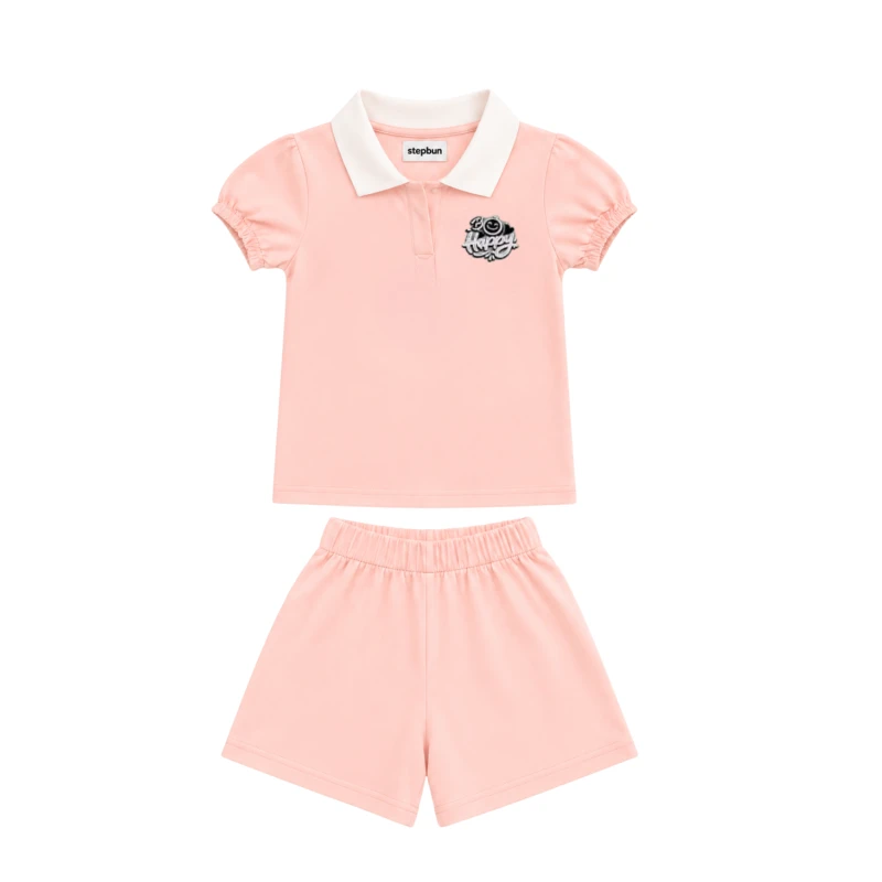 Setelan Anak Perempuan Peach Bo Happy 3004