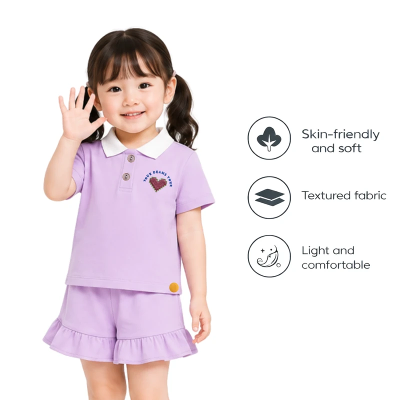 Setelan Anak Perempuan Lilac Your Dreams 3005