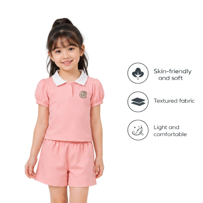 Setelan Anak Perempuan Peach @ 3004