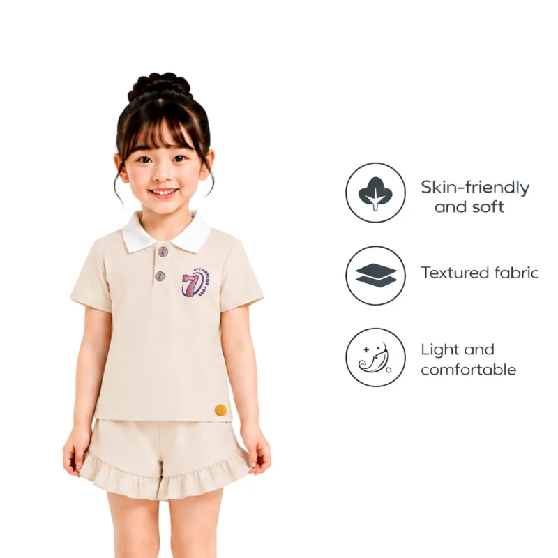 Setelan Anak Perempuan Cream Complish You 3005