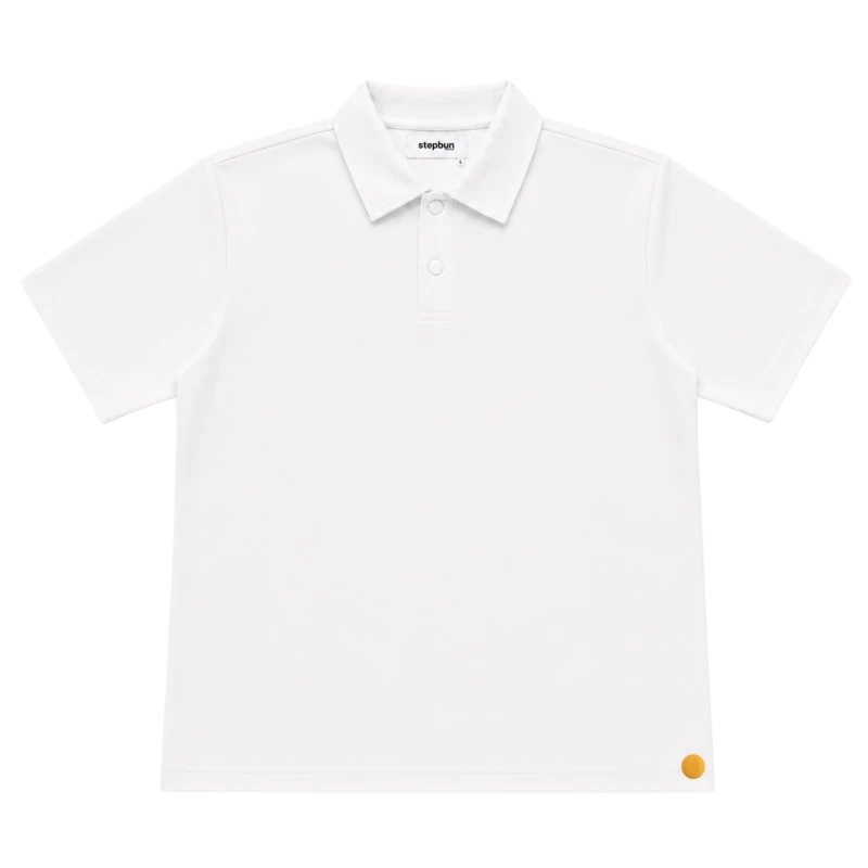 Polo Kids White Casual Look 3002