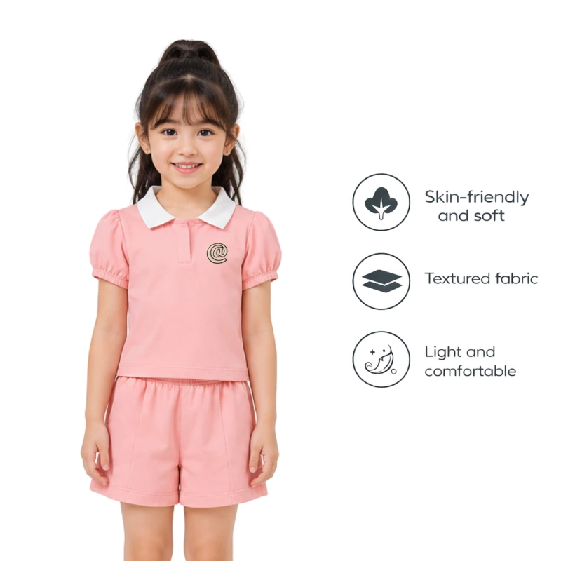 Setelan Anak Perempuan Peach @ 3004