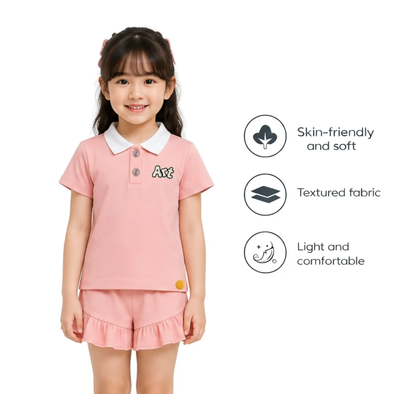 Setelan Anak Perempuan Peach Art 3005